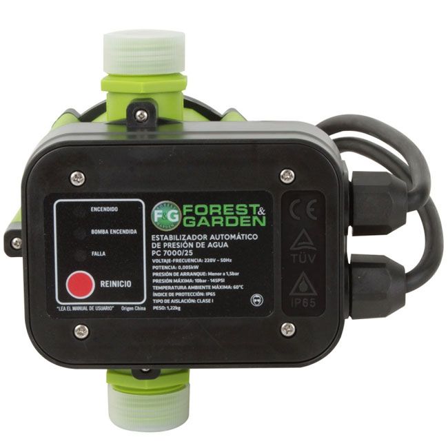Regulador De Presión De Agua F&G PC 7000/25 - Mi Ferretería